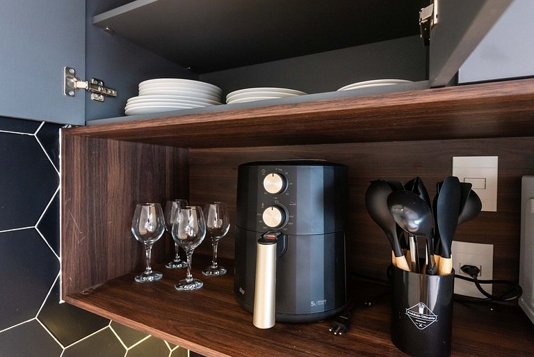 Studio Moderno no Itaim Bibi - O415