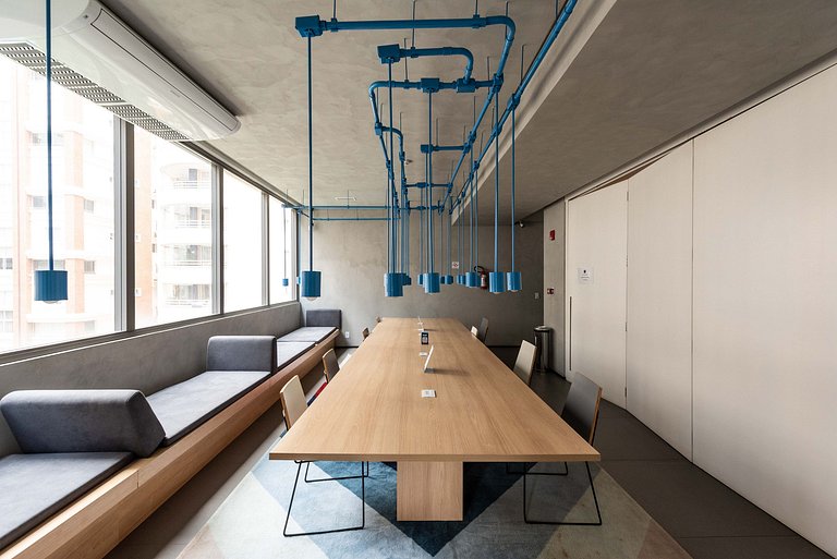 Studio em Pinheiros com Piscina e Academia - C1406