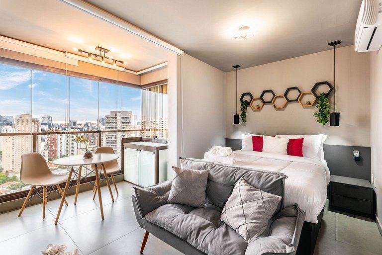 Studio com piscina na Vila Nova Conceição - D2106