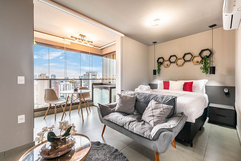 Studio com piscina na Vila Nova Conceição - D2106