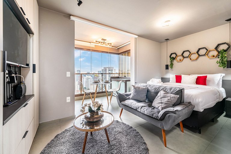 Studio com piscina na Vila Nova Conceição - D2106