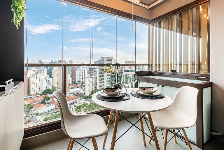 Studio com piscina na Vila Nova Conceição - D2106