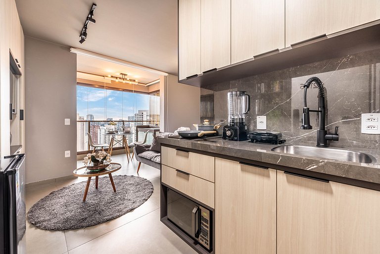 Studio com piscina na Vila Nova Conceição - D2106