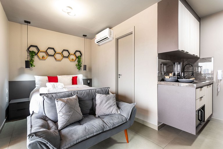 Studio com piscina na Vila Nova Conceição - D2106