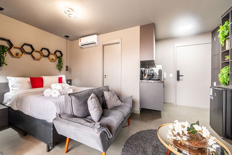 Studio com piscina na Vila Nova Conceição - D2106