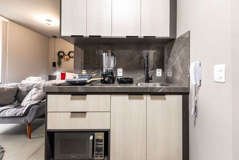 Studio com piscina na Vila Nova Conceição - D2106