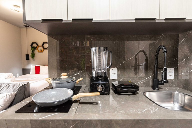 Studio com piscina na Vila Nova Conceição - D2106