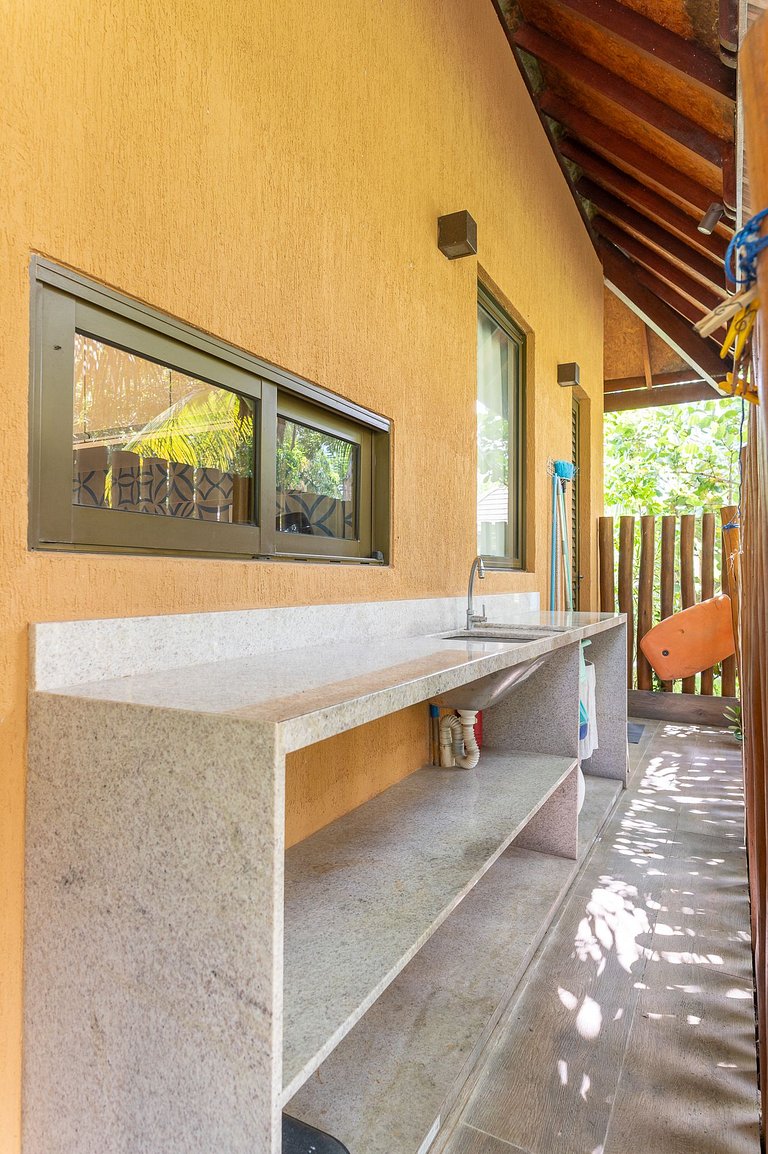 Bangalô em frente ao mar de Carneiros - B26