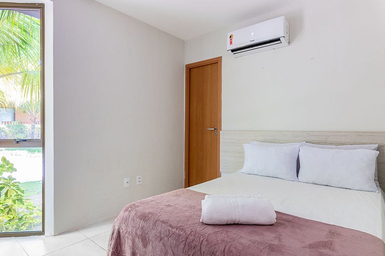 Bangalô em frente ao mar de Carneiros - B26