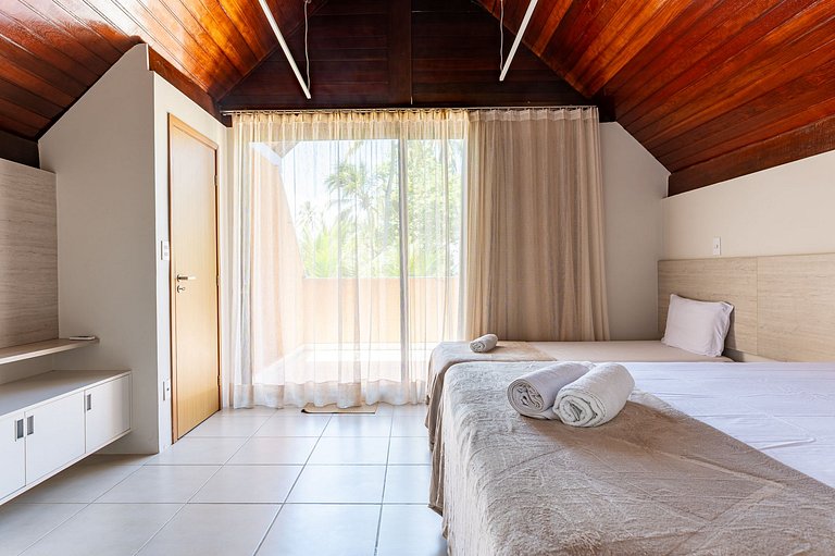 Bangalô em frente ao mar de Carneiros - B26