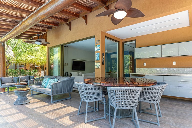 Bangalô em frente ao mar de Carneiros - B26