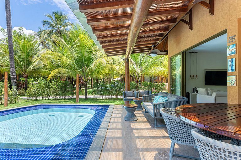 Bangalô em frente ao mar de Carneiros - B26