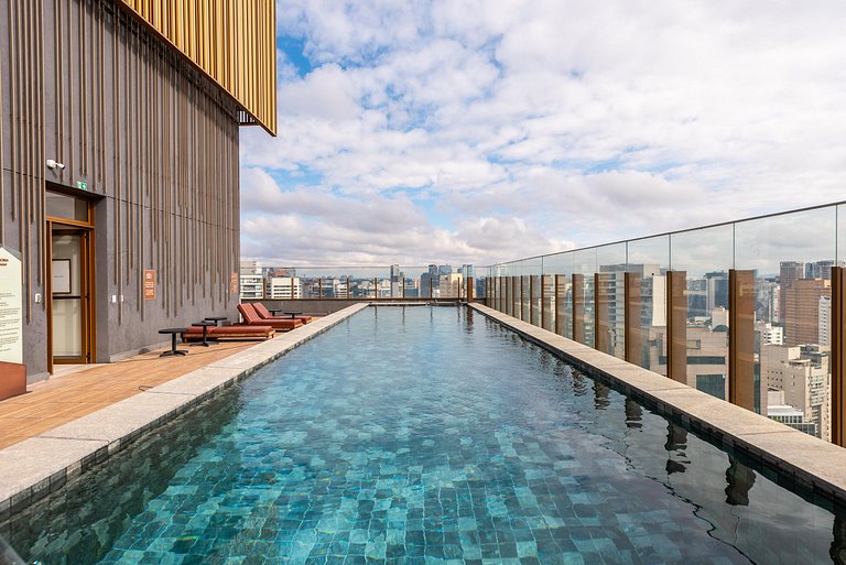 Studio com piscina na Vila Nova Conceição - D2106