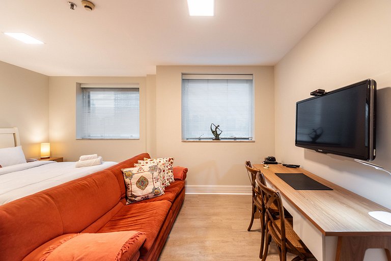 Studio na Faria Lima c/ Piscina e Spa - BT1110