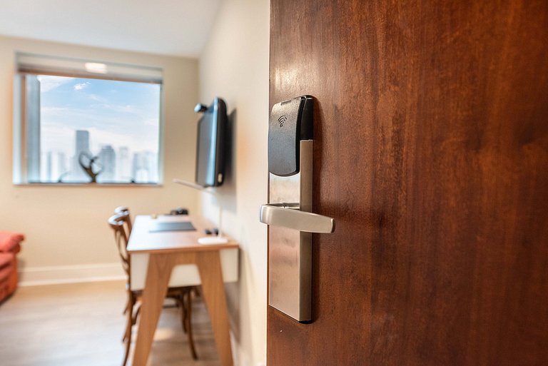 Studio na Faria Lima c/ Piscina e Spa - BT1110