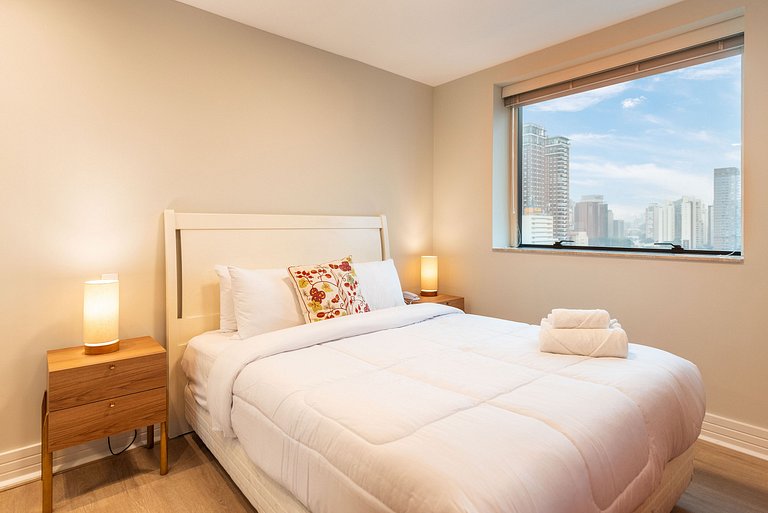 Studio na Faria Lima c/ Piscina e Spa - BT1110