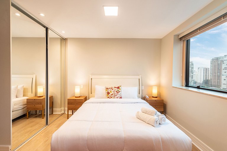 Studio na Faria Lima c/ Piscina e Spa - BT1110