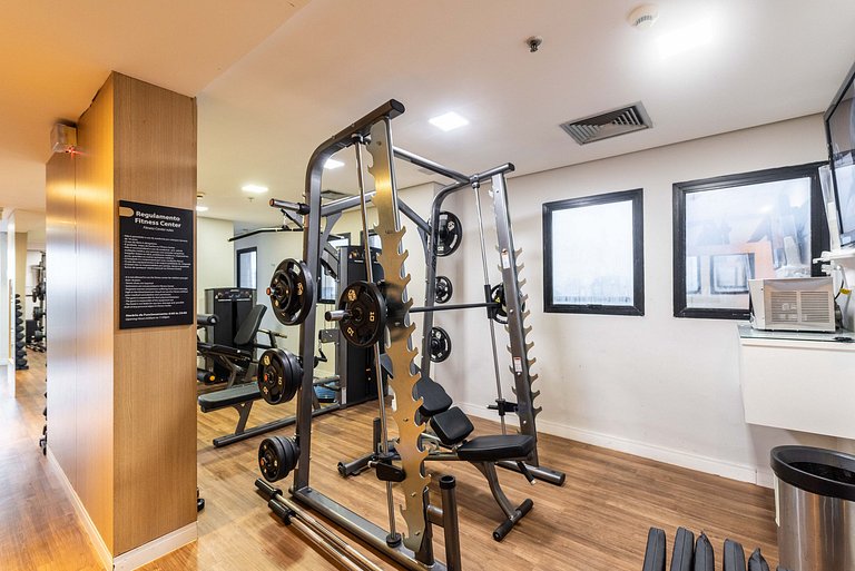 Studio na Faria Lima c/ Piscina e Spa - BT1110