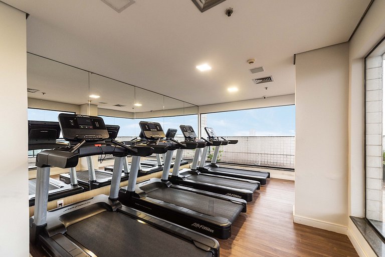 Studio na Faria Lima c/ Piscina e Spa - BT1110