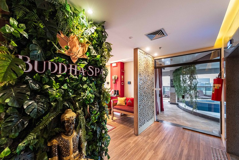 Studio na Faria Lima c/ Piscina e Spa - BT1110