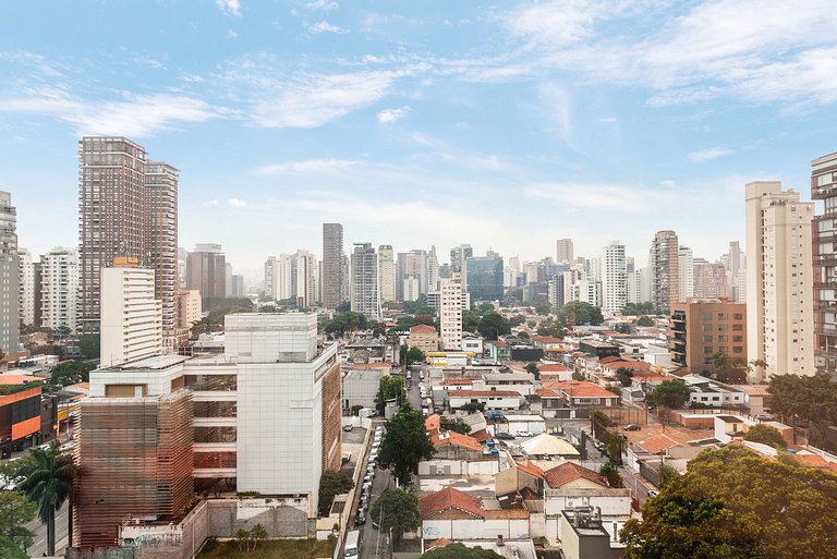 Studio na Faria Lima c/ Piscina e Spa - BT1110