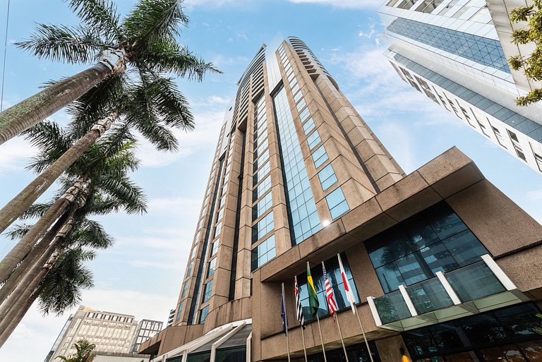 Studio na Faria Lima c/ Piscina e Spa - BT1110