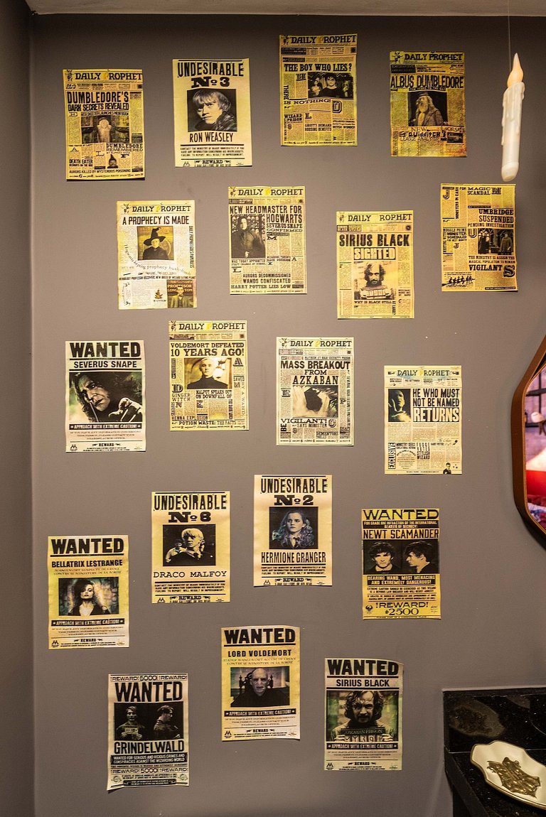 Studio Temático Hogwarts | Harry Potter - HP