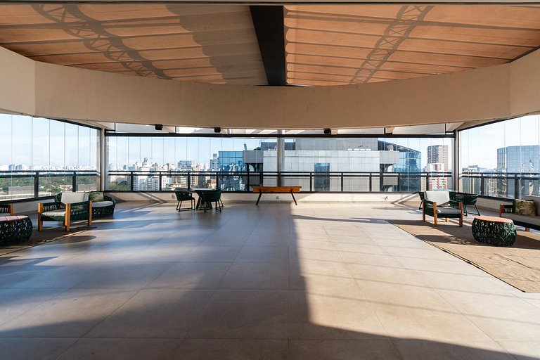 Flat em Hotel de Luxo com Limpeza diária - GM511