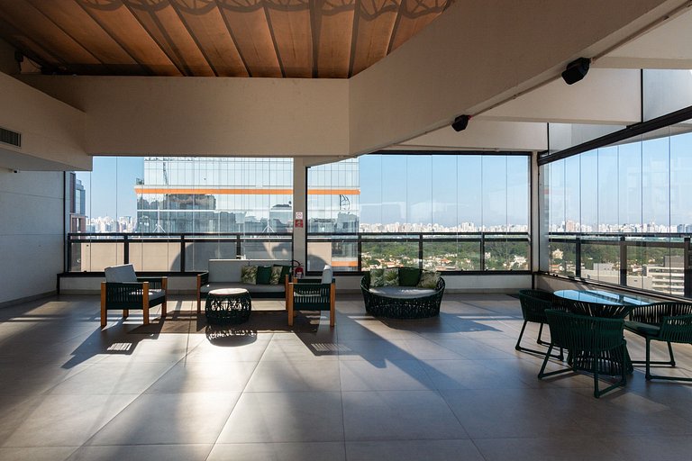 Flat em Hotel de Luxo com Limpeza diária - GM511