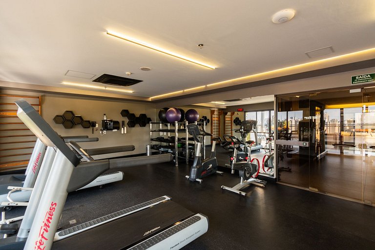 Flat em Hotel de Luxo com Limpeza diária - GM511