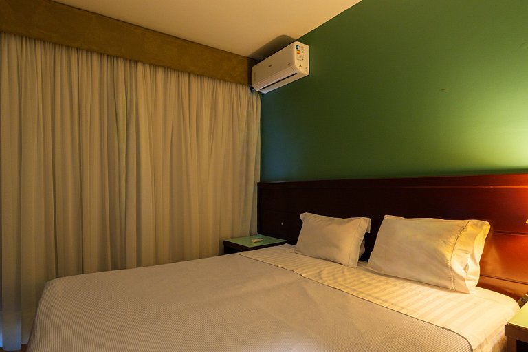 Flat em Hotel de Luxo com Limpeza diária - GM511