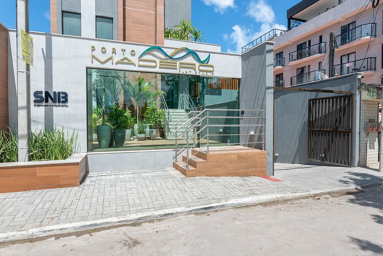 Flat & cobertura c/ piscina no centro - P305