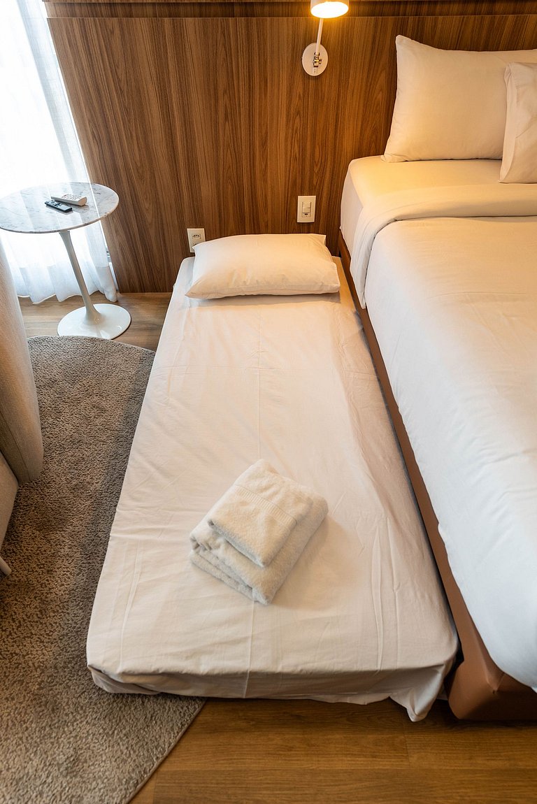 Studio Sofisticado c/ Piscina e Academia - Z316