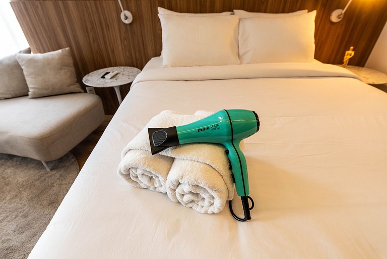 Studio Sofisticado c/ Piscina e Academia - Z316