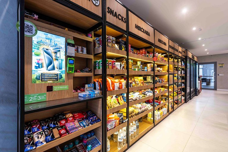 Studio Sofisticado c/ Piscina e Academia - Z316