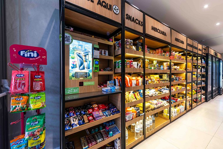 Studio Sofisticado c/ Piscina e Academia - Z316