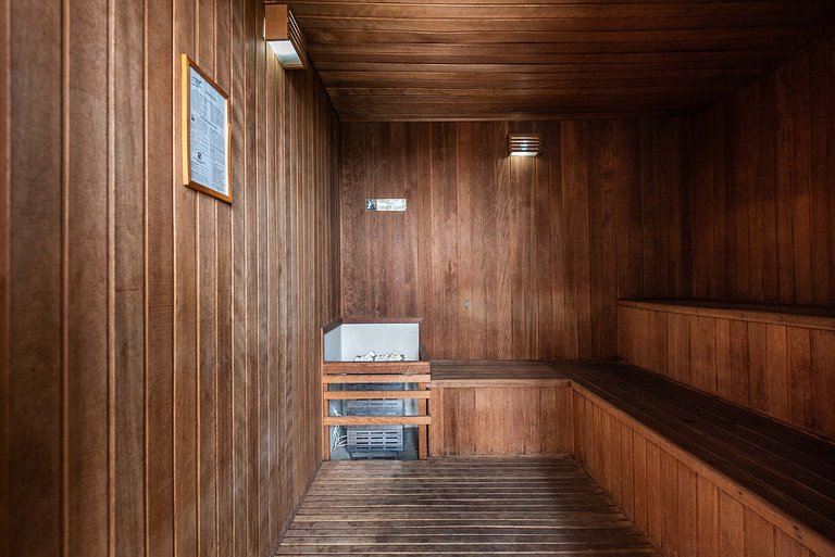 Studio Sofisticado c/ Piscina e Academia - Z316