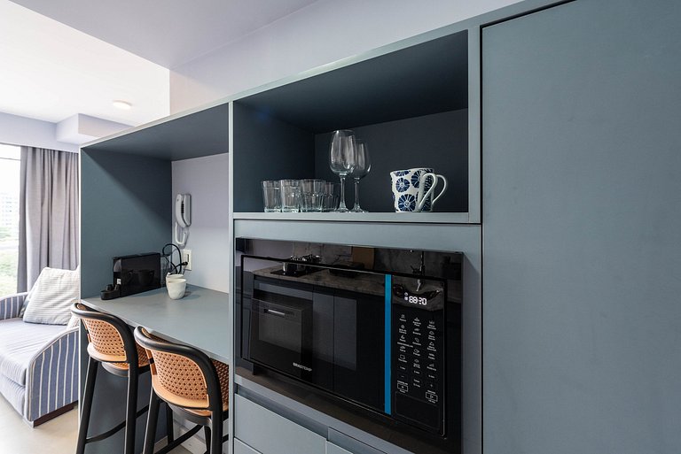 Studio em Pinheiros c/ piscina rooftop - P607