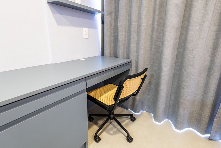 Studio em Pinheiros c/ piscina rooftop - P607