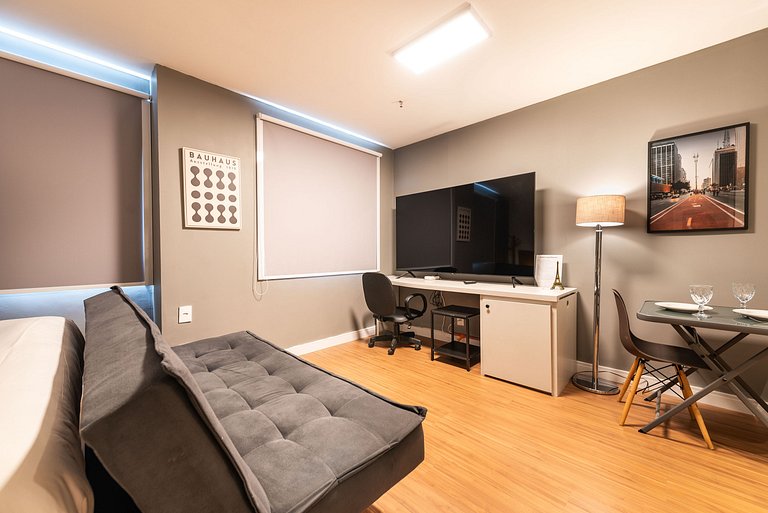 Flat com Limpeza Diária na Paulista - W1403