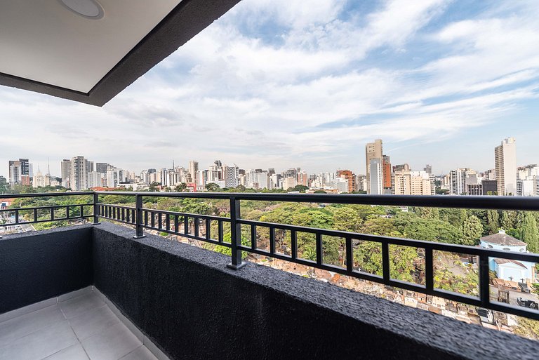 Studio c/ Piscina Rooftop | Pinheiros -M121