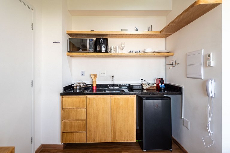 Studio c/ Piscina Rooftop | Pinheiros -M121