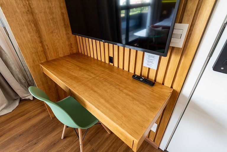 Studio c/ Piscina Rooftop | Pinheiros -M121