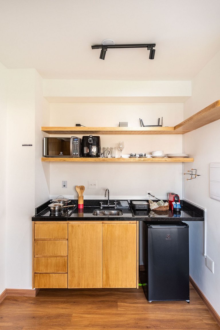 Studio c/ Piscina Rooftop | Pinheiros -M121