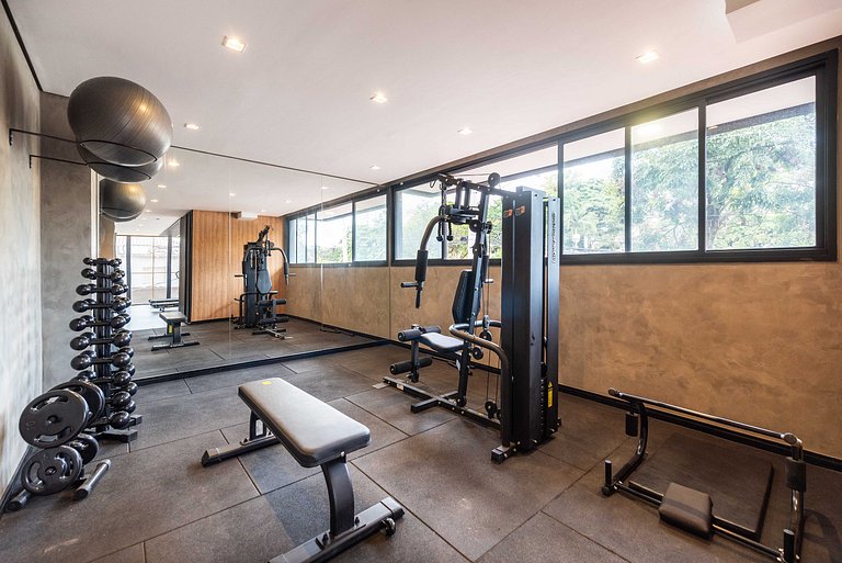 Studio c/ Piscina Rooftop | Pinheiros -M121