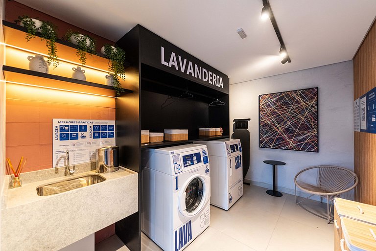 Studio c/ Piscina Rooftop | Pinheiros -M121