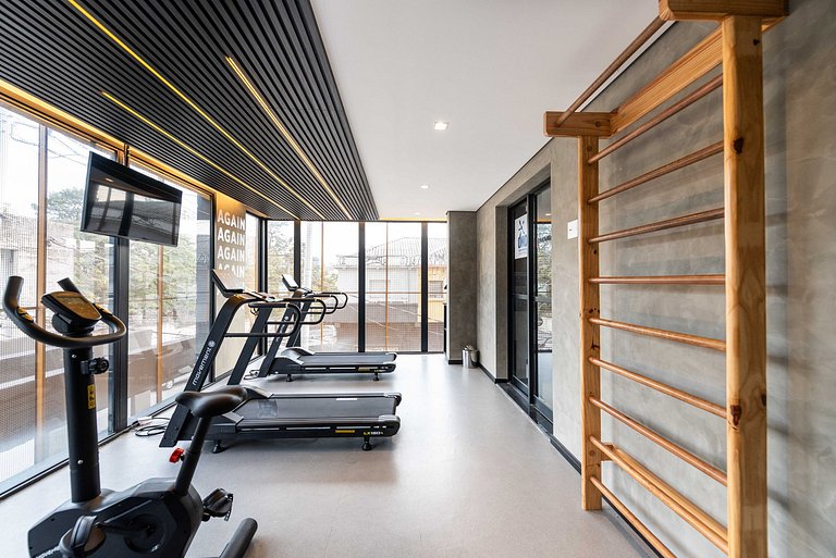 Studio c/ Piscina Rooftop | Pinheiros -M121