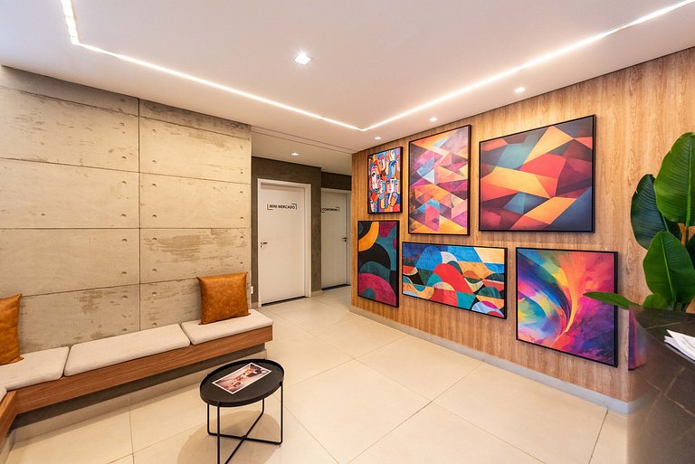 Studio c/ Piscina Rooftop | Pinheiros -M121