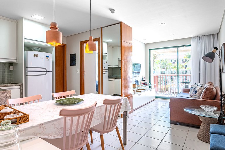 Flat Completo em Muro Alto | Resort - M206C