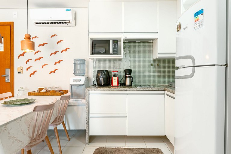 Flat Completo em Muro Alto | Resort - M206C